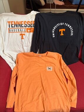 Tennessee Volunteers Long-Sleeve T-Shirt Trio - Nike/Volunteer Traditions